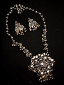 Oxidised Jewelry Set